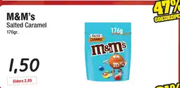 Budget Food M&M's Salted Caramel aanbieding