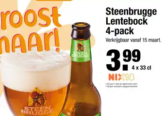 ALDI Steenbrugge Lentebock 4-pack 4x33cl aanbieding