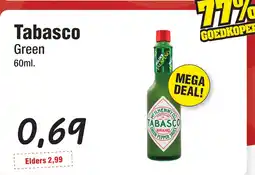 Budget Food Tabasco Green aanbieding
