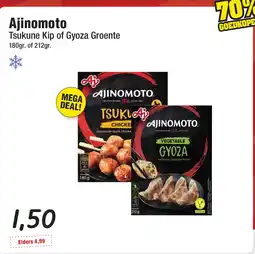 Budget Food Ajinomoto Tsukune Kip of Gyoza Groente aanbieding