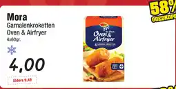 Budget Food Mora Garnalenkroketten Oven & Airfryer aanbieding