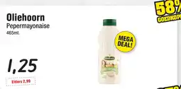 Budget Food Oliehoorn Pepermayonaise aanbieding