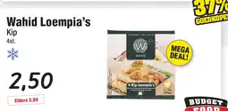 Budget Food Wahid Loempia’s Kip aanbieding