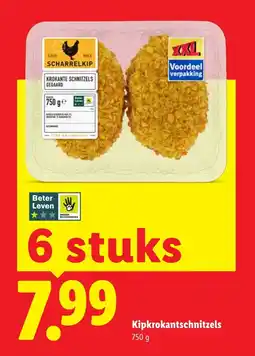 Lidl Kipkrokantschnitzels aanbieding