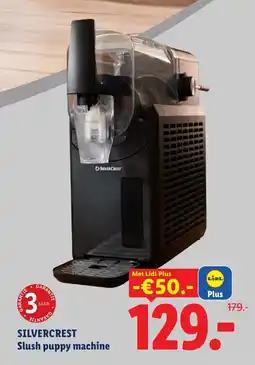 Lidl Silvercrest Slush puppy machine aanbieding