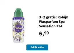 Plein.nl 3+2 gratis: Robijn Wasparfum Spa Sensation 324 aanbieding