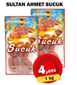 Avantage Supermarkt Sultan ahmet sucuk aanbieding