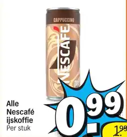 Albert Heijn Alle Nescafé ijskoffie aanbieding
