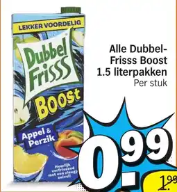 Albert Heijn Alle Dubbel Frisss BoostFrisss aanbieding