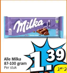 Albert Heijn Alle Milka aanbieding