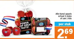 Albert Heijn Alle Kanzi appels aanbieding