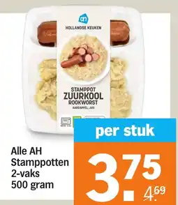 Albert Heijn Alle AH Stamppotten aanbieding