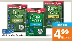 Albert Heijn Alle John West aanbieding