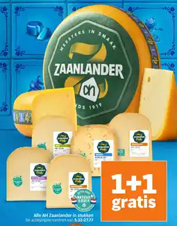 Albert Heijn Alle AH Zaanlander in stukken aanbieding