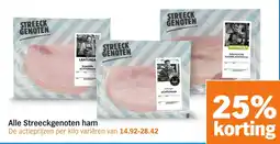 Albert Heijn Alle Streeckgenoten Ham aanbieding