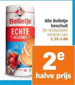Albert Heijn Alle Bolletje Beschuit aanbieding