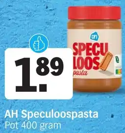 Albert Heijn AH Speculoospasta aanbieding