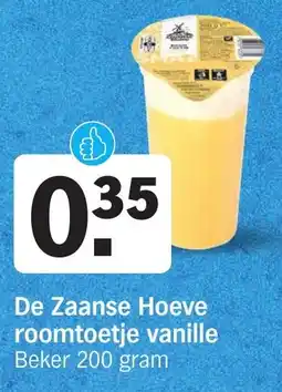 Albert Heijn De Zaanse Hoeve roomtoetje vanille aanbieding
