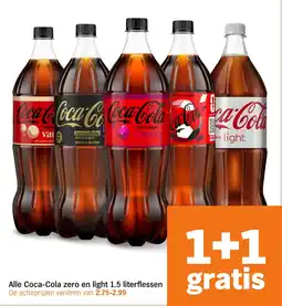 Albert Heijn Alle Coca-Cola zero en light aanbieding