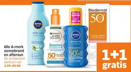 Albert Heijn Alle A-merk Zonnebrand en Aftersun aanbieding