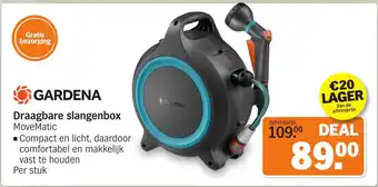 Albert Heijn Gardena Draagbare Slangenbox aanbieding