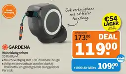 Albert Heijn Gardena Wandslangenbox 20 RollUp M aanbieding