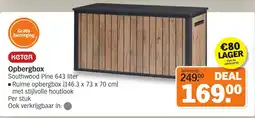 Albert Heijn keter Opbergbox aanbieding