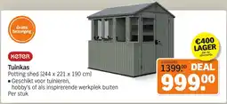 Albert Heijn keter Tuinkas aanbieding