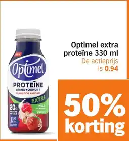 Albert Heijn Optimel extra proteïne aanbieding