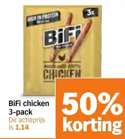 Albert Heijn BiFi chicken aanbieding