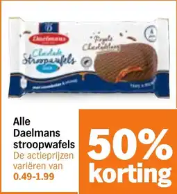 Albert Heijn Alle Daelmans stroopwafels aanbieding