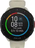 Bol.com Polar Pacer - GPS Hardloophorloge - Cloud White - Maten S-L aanbieding
