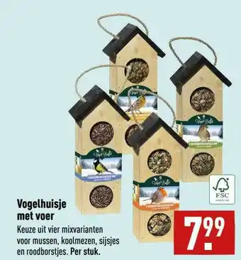 ALDI Vogelhuisje Met Voer aanbieding