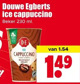 Dirk Douwe Egberts ice cappuccino aanbieding