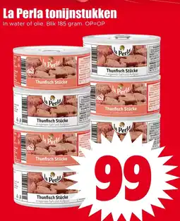 Dirk La Perla tonijnstukken aanbieding