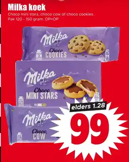 Dirk Milka koek aanbieding