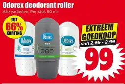 Dirk Odorex Deodorant Roller aanbieding