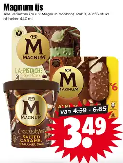Dirk Magnum Ijs aanbieding