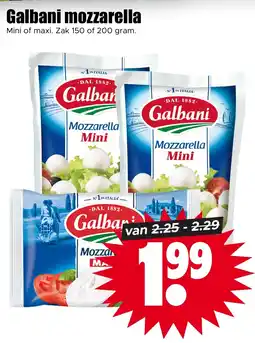 Dirk Galbani Mozzarella aanbieding
