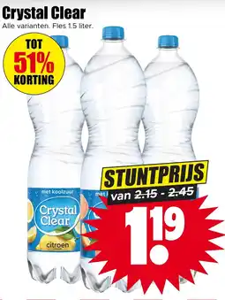 Dirk Crystal Clear aanbieding