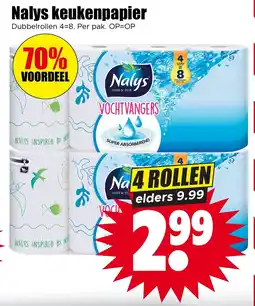 Dirk Nalys keukenpapier aanbieding