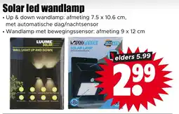 Dirk Solar led wandlamp aanbieding