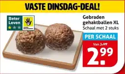 Hoogvliet Gebraden gehaktballen XL aanbieding