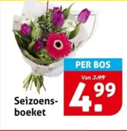 Hoogvliet Seizoensboeket aanbieding