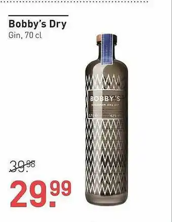 Gall & Gall Bobby's Dry Gin aanbieding