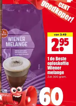 Dirk 1 de Beste oploskoffie Wiener melange aanbieding