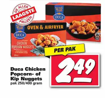 Nettorama Duca Chicken Popcorn- Of Kip Nuggets aanbieding