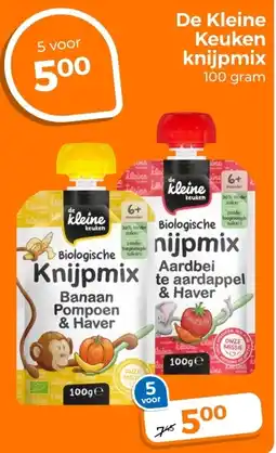 Trekpleister De Kleine Keuken knijpmix aanbieding