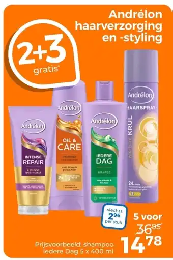 Andrélon haarverzorging en styling