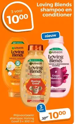 Trekpleister Loving Blends shampoo en conditioner aanbieding